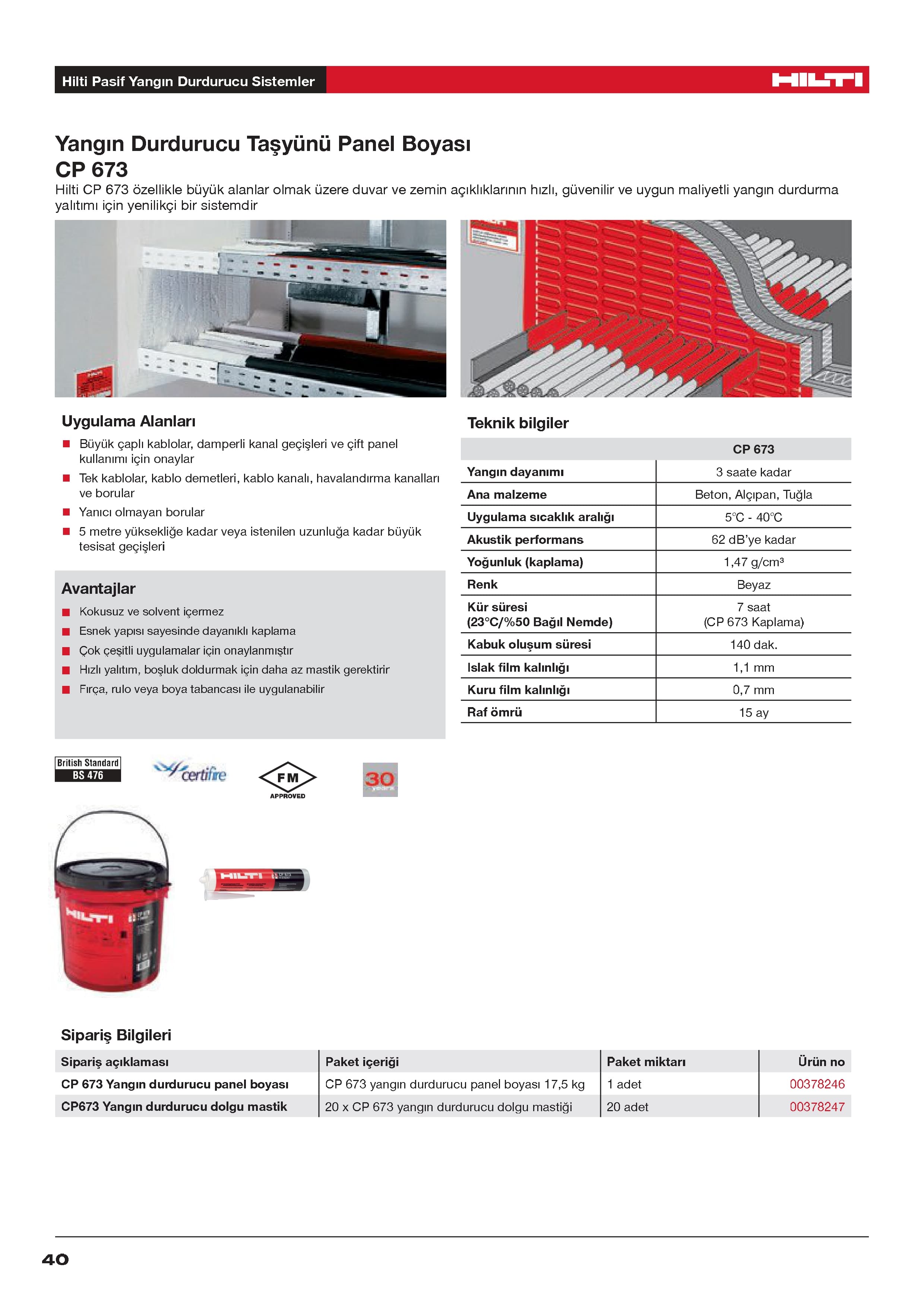 CP 673 YANGIN DURDURUCU TAŞYÜNÜ PANEL BOYASI — küçük görsel 3